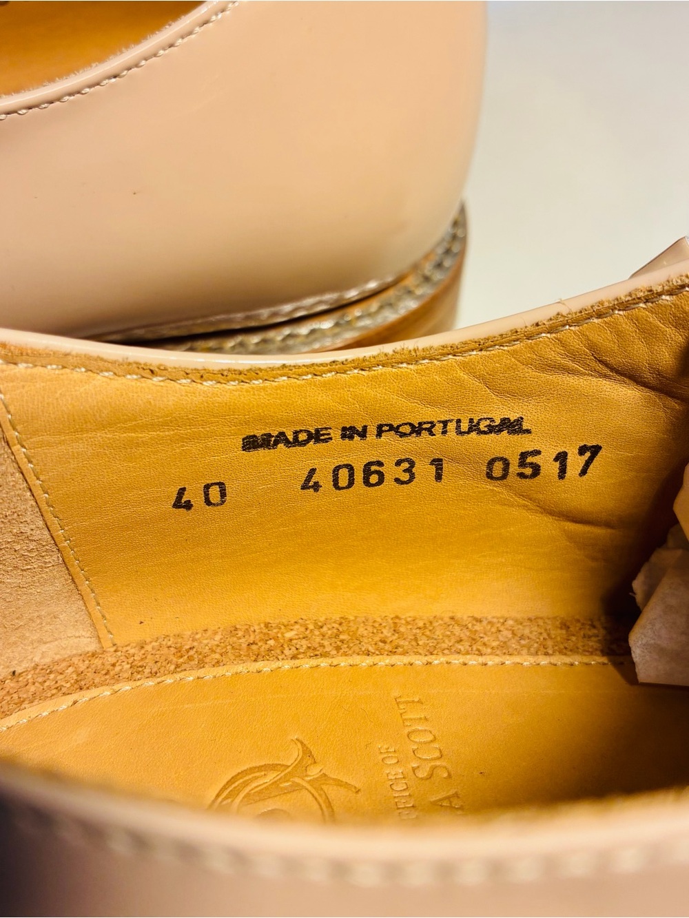 The Office of Angela Scott Mr. Sterling Double Monk Strap Nude Metallic Size 40 - Picture 7 of 12